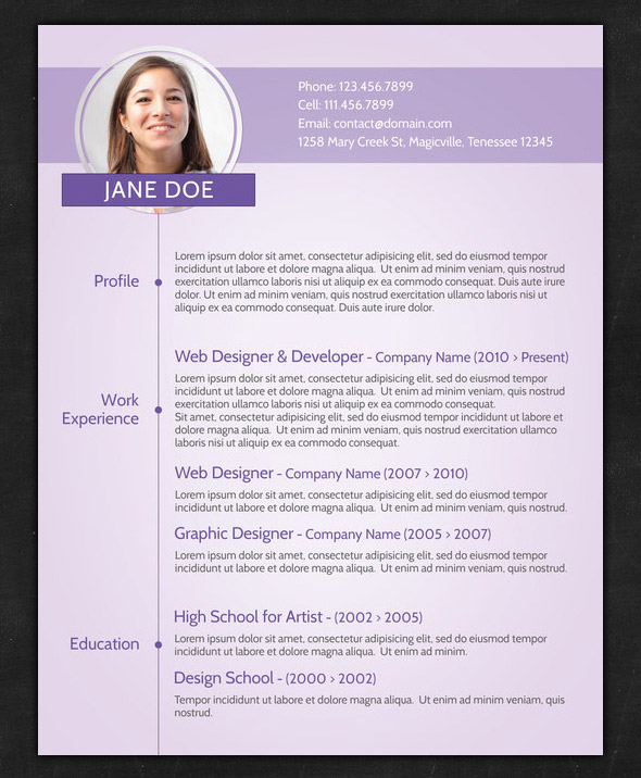 Creative CV Template