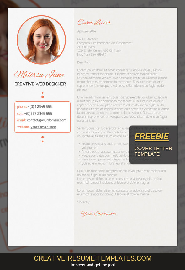 Sample cover letter download