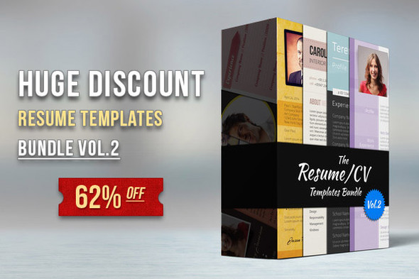 Discount Modern Resume Pack