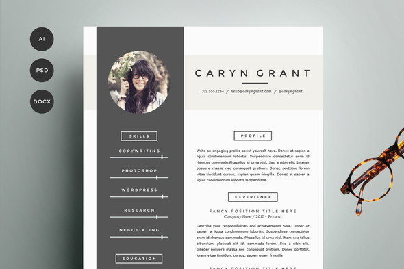 4 Pack Resume Set