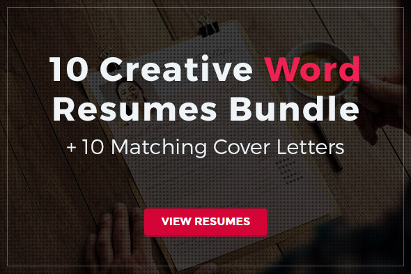 CV Bundle for Microsoft Word