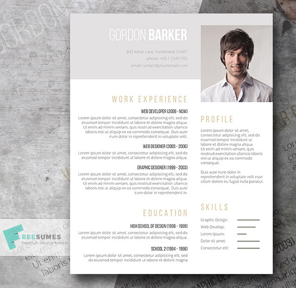 unique resume templates for microsoft word