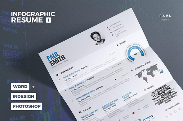 Infographic CV Template