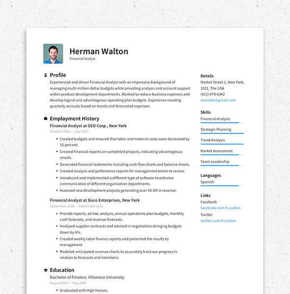 Clean Resume